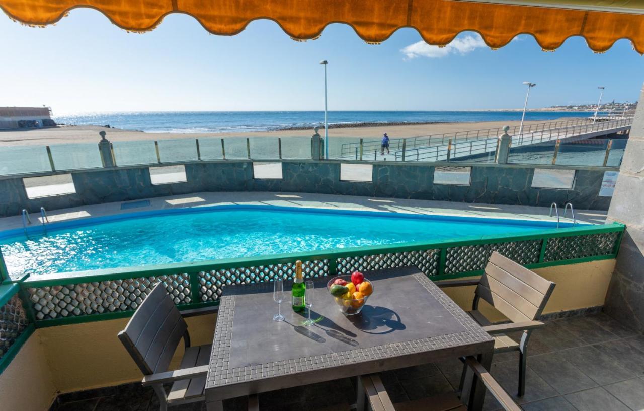 Las Burras Beach Terrace&Pool By Canariasgetaway San Agustín Exteriér fotografie