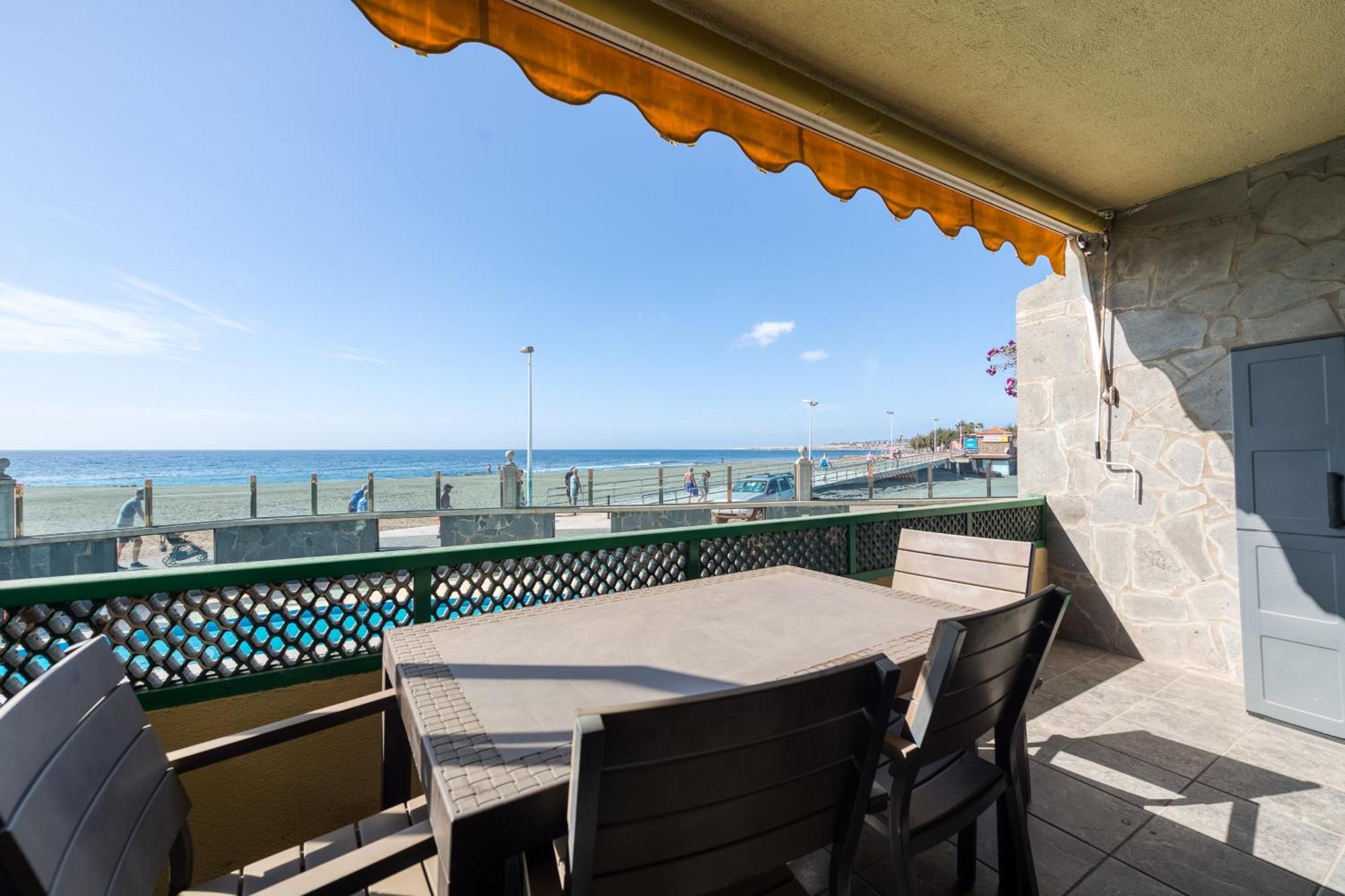 Las Burras Beach Terrace&Pool By Canariasgetaway San Agustín Exteriér fotografie
